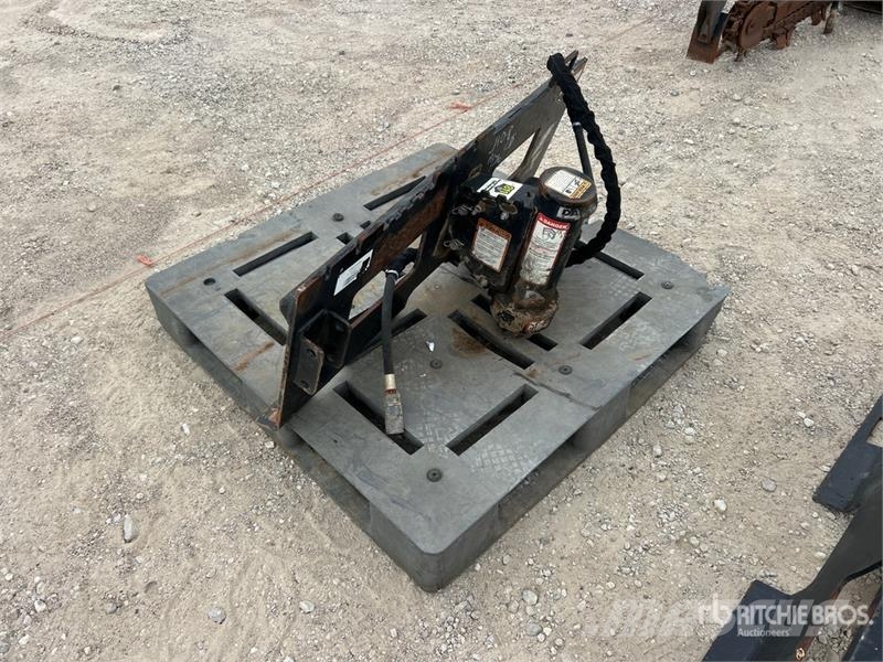 Skid Steer Post Driver Fencing equipment