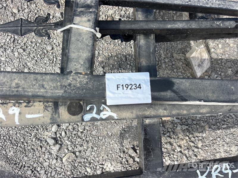 SKLP SK-14BL 14 ft x 88 in Wrought Iron Bi-Parting Farm machinery