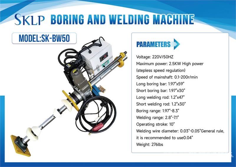 SKLP SK-BW50 Boring & Welding Machine (Unused) Outros componentes