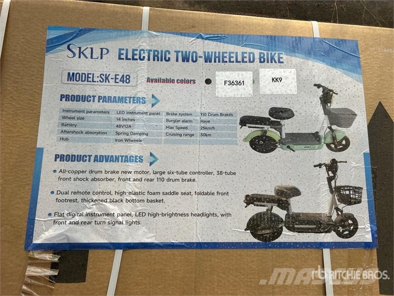  SKLP SK-E48 Electric Scooter (Unused) Terenska vozila