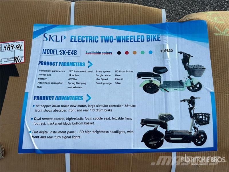 SKLP SK-E48 Electric Scooter (Unused) Terenska vozila