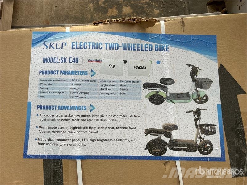 SKLP SK-E48 Electric Scooter (Unused) Terenska vozila