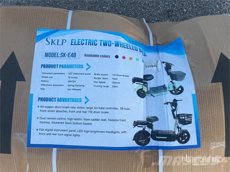 SKLP SK-E48 Electric Scooter (Unused) ATV-k