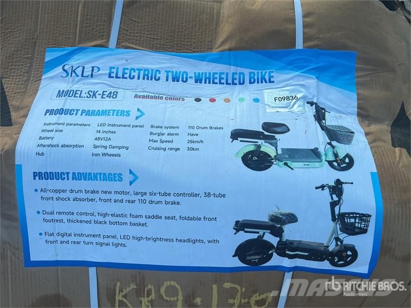  SKLP SK-E48 Electric Scooter (Unused) ATV-k