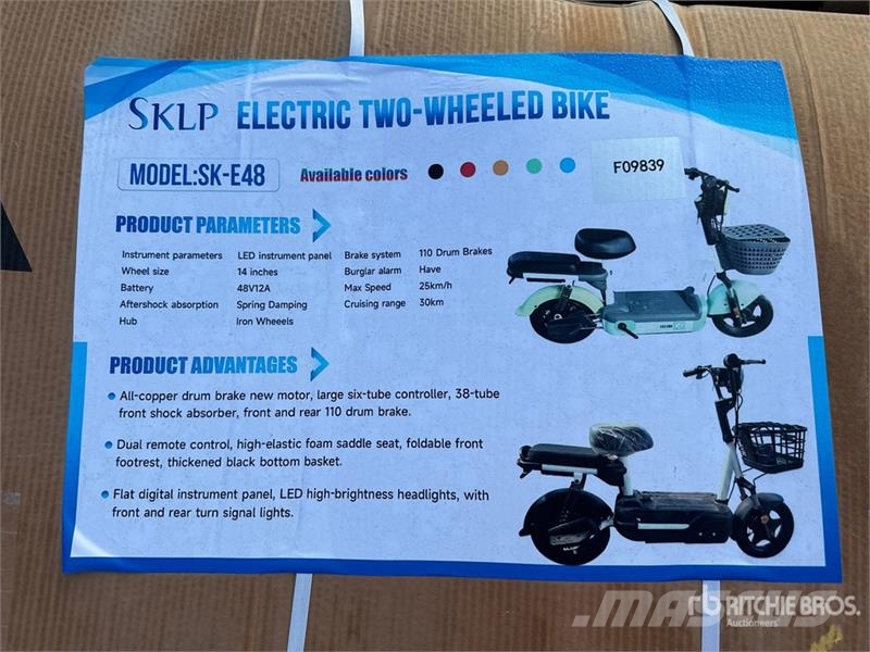  SKLP SK-E48 Electric Scooter (Unused) Terenska vozila
