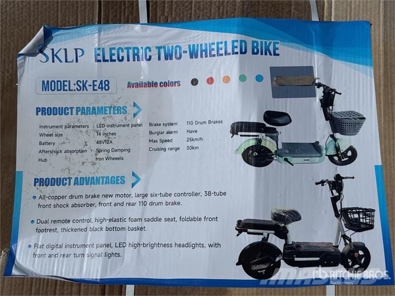 SKLP SK-E48 Electric Two-Wheeled Bike Bicycle (Unu Outros componentes