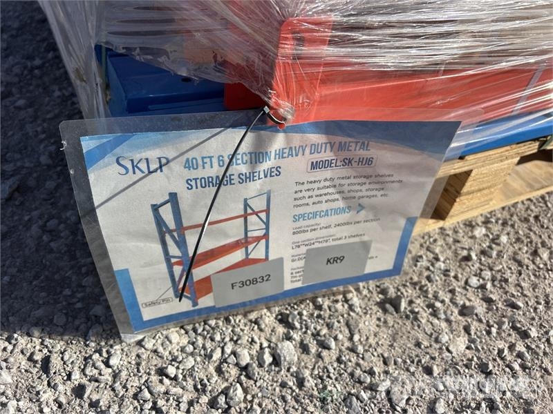  SKLP SK-HJ6 40 ft Metal Storage Shelve Shelving (U その他部品