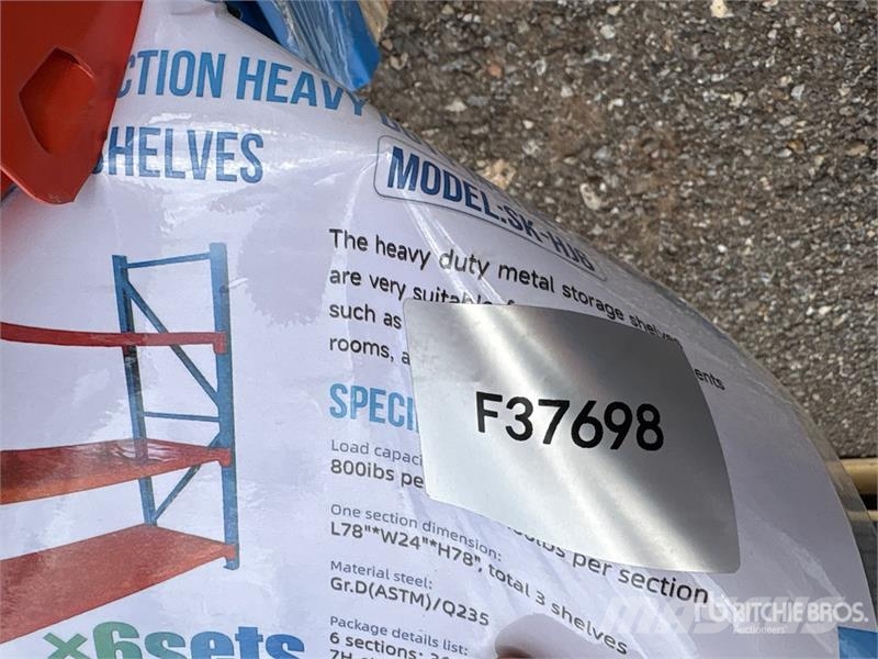  SKLP SK-HJ6 Metal Storage Shelving (Unused) Other components