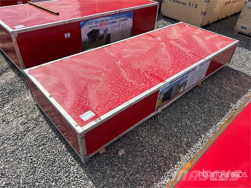  SKLP SK-LS20 20 ft x 12 ft Metal Livestock Shelter ماكينات وملحقات مواش أخرى