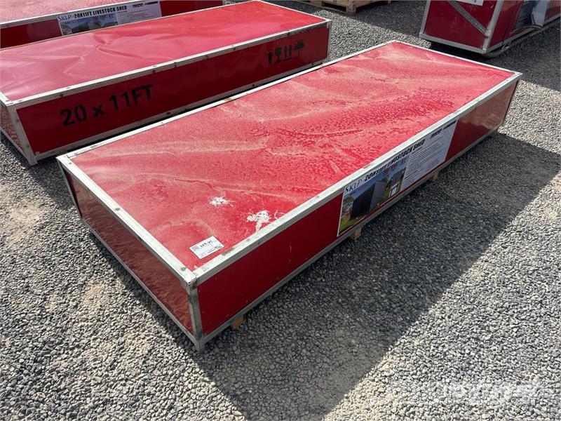  SKLP SK-LS20 20 ft x 12 ft Metal Livestock Shelter ماكينات وملحقات مواش أخرى
