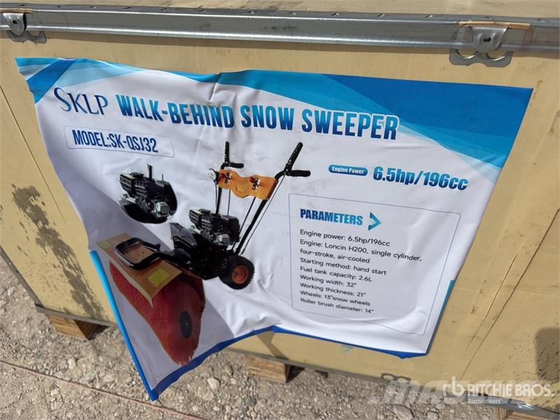 SKLP SK-QSJ32 Walk-Behind Snow Sweeper (Unused) Lauksaimniecība- Citi