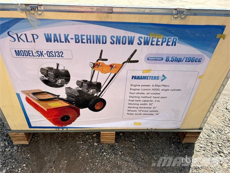 SKLP SK-QSJ32 Walk-Behind Snow Sweeper (Unused) Sonstige Baumaschinen