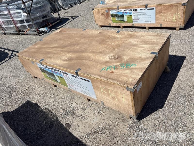 SKLP SK-S2012 20 ft x 12 ft Livestock Shelter (Unu Other livestock machinery and accessories