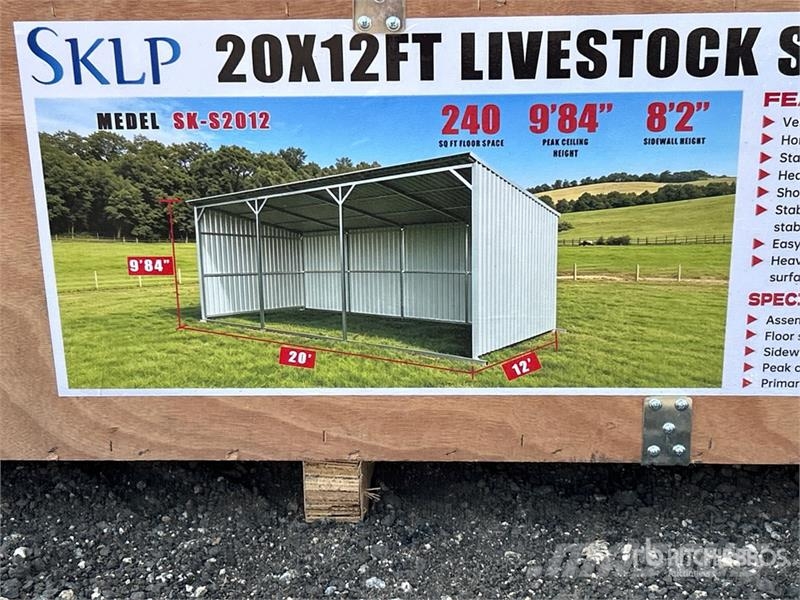 SKLP SK-S2012 Livestock Shelter (Unused) Ostale mašine i oprema za stoku