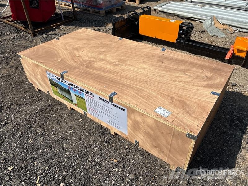  SKLP SK-S2012 Livestock Shed Shed (Unused) 鉄骨建造物