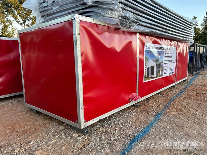  SKLP SK-S5025 25 ft x 50 ft Large Scale Storage Bu 철골 건물