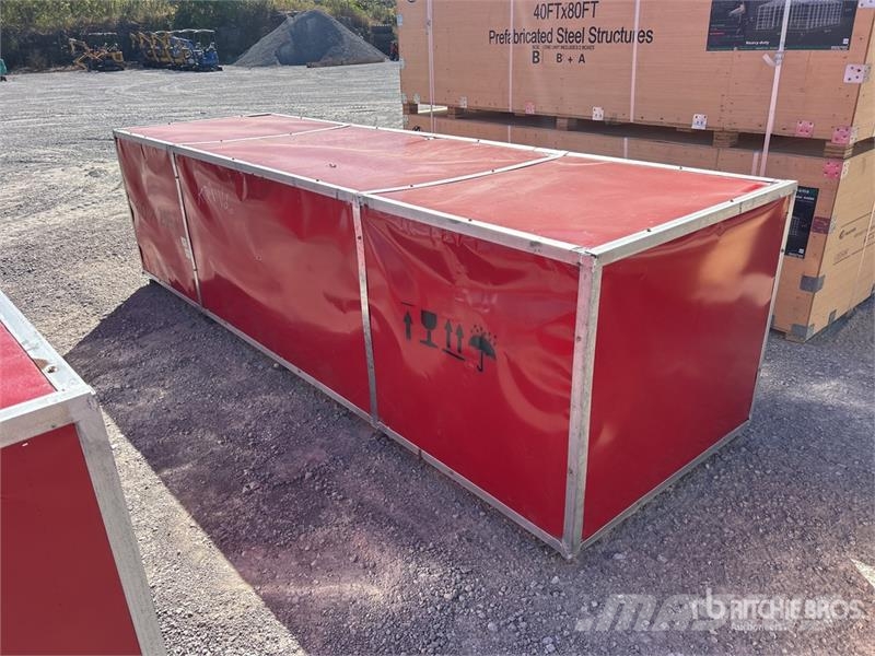  SKLP SK-S5025 25 ft x 50 ft Large Scale Storage Bu Stahlrahmenaufbauten