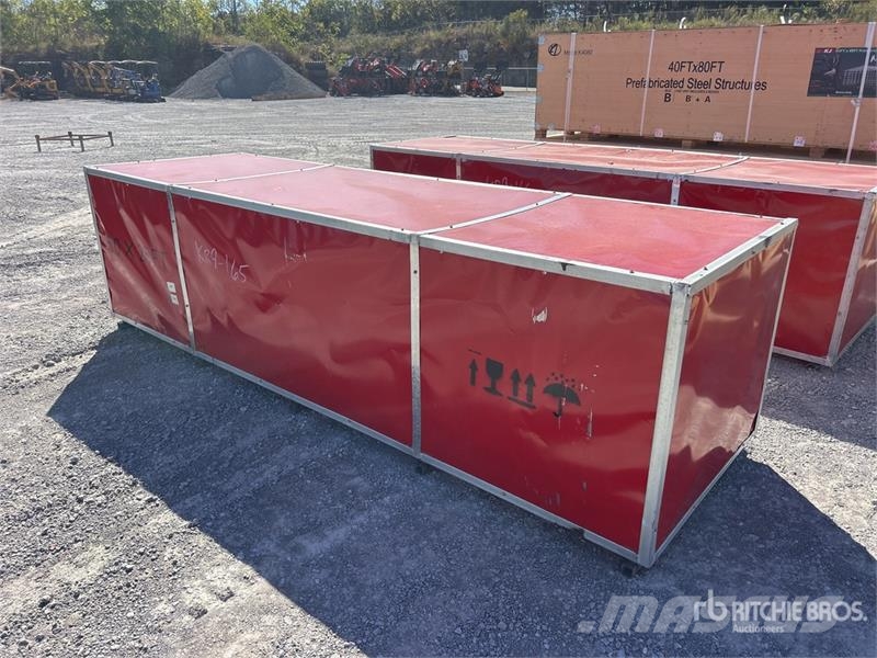  SKLP SK-S5025 25 ft x 50 ft Large Scale Storage Bu Stahlrahmenaufbauten