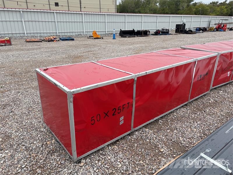 SKLP SK-S5025 25 ft x 50 ft Large Scale Storage Bu Stahlrahmenaufbauten