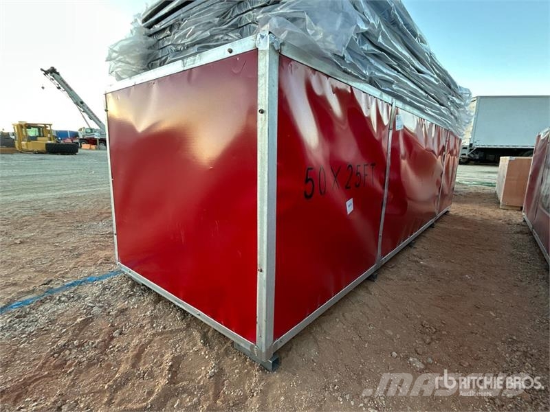  SKLP SK-S5025 25 ft x 50 ft Large Scale Storage Bu 철골 건물