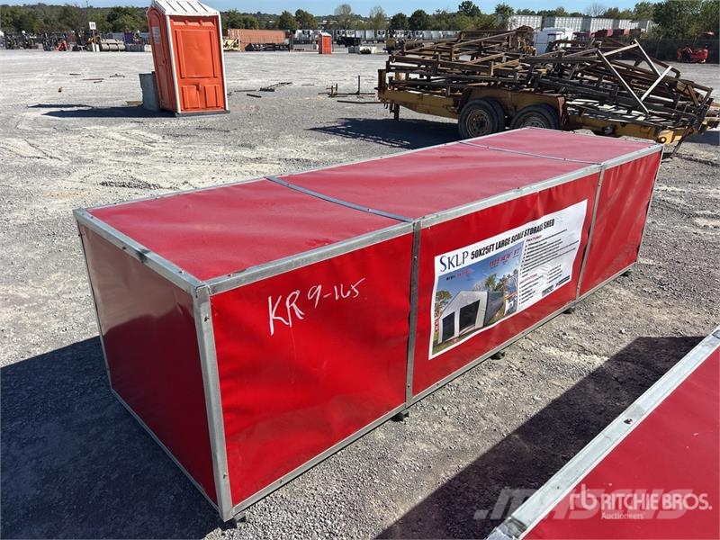  SKLP SK-S5025 25 ft x 50 ft Large Scale Storage Bu Stahlrahmenaufbauten