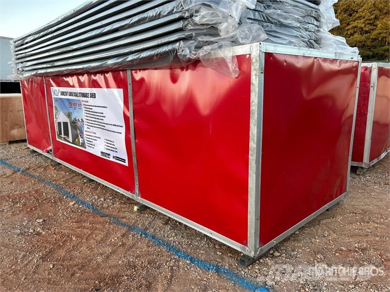  SKLP SK-S5025 25 ft x 50 ft Large Scale Storage Bu 철골 건물