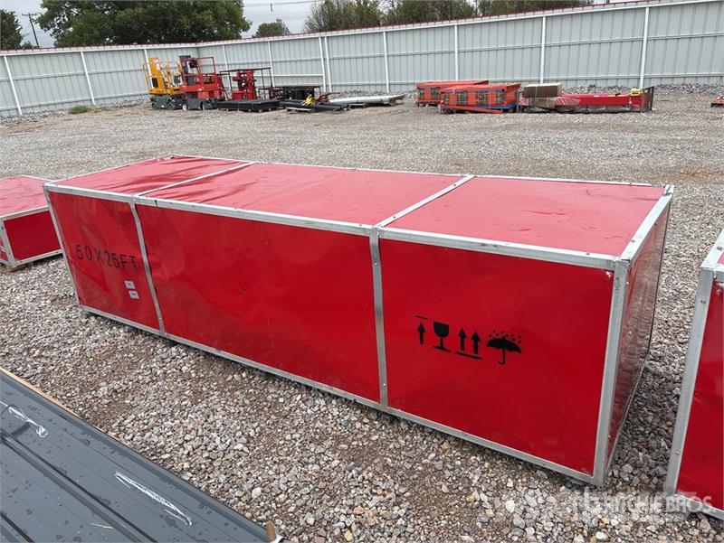 SKLP SK-S5025 25 ft x 50 ft Large Scale Storage Bu Stahlrahmenaufbauten