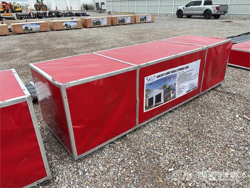 SKLP SK-S5025 25 ft x 50 ft Large Scale Storage Bu Stahlrahmenaufbauten