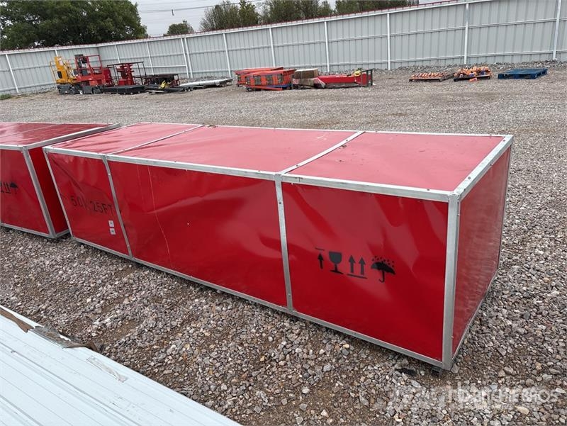SKLP SK-S5025 25 ft x 50 ft Large Scale Storage Bu Stålrammer