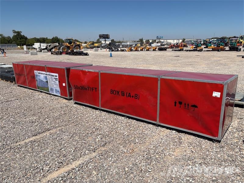 SKLP SK-S5030 30 ft x 50 ft Large Scale Storage Bu 철골 건물
