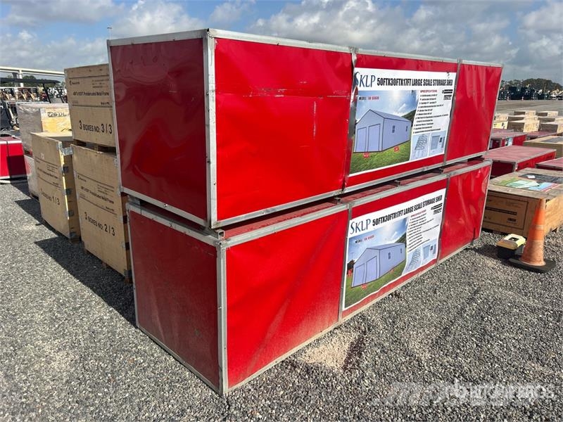 SKLP SK-S5030 50 ft x 30 ft Double Garage Metal Sh Jeklene gradbene konstrukcije