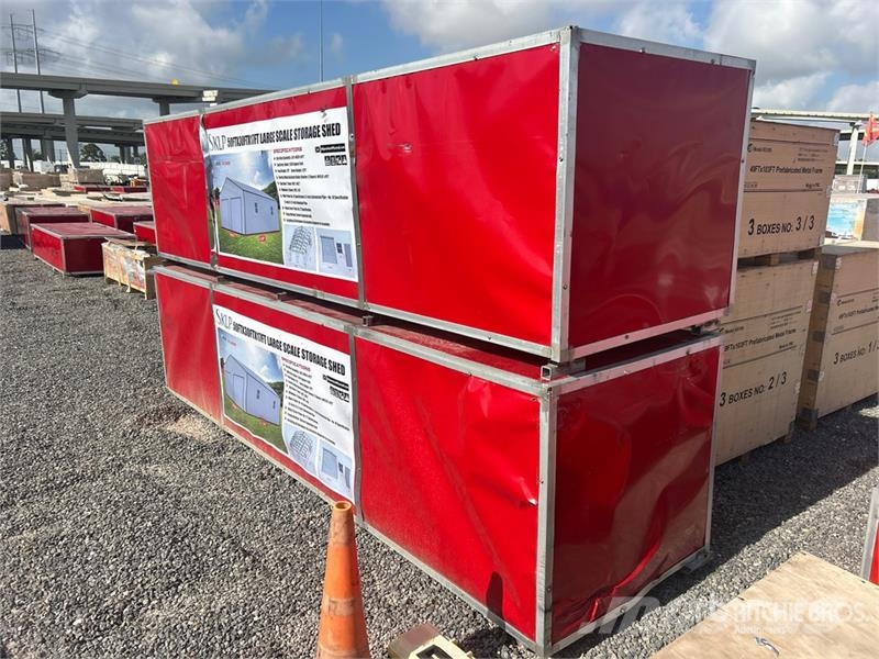 SKLP SK-S5030 50 ft x 30 ft Double Garage Metal Sh Jeklene gradbene konstrukcije