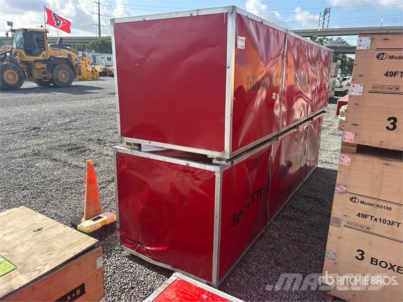 SKLP SK-S5030 50 ft x 30 ft Double Garage Metal Sh Jeklene gradbene konstrukcije