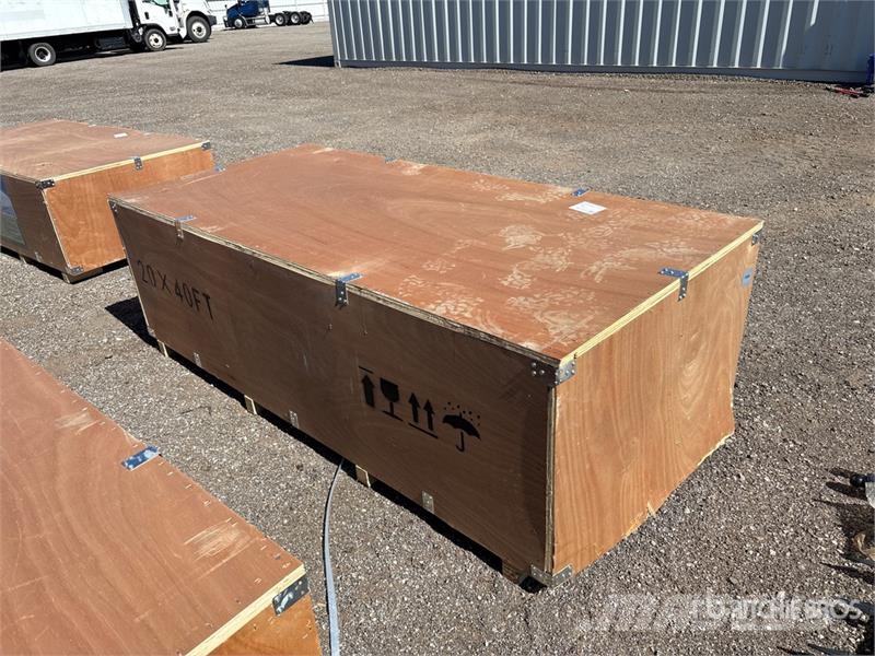 SKLP SK-SC40 20 ft x 40 ft All-Steel Carport (Unus Steel frame buildings