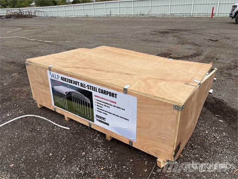 SKLP SK-SC40 20 ft x 40 ft 40 Ft x 20 Ft Carport ( Jeklene gradbene konstrukcije