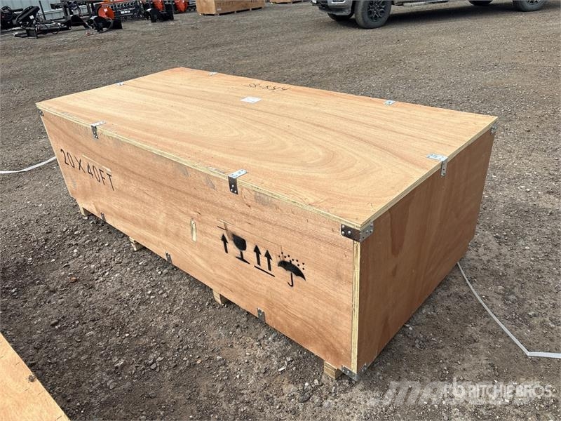 SKLP SK-SC40 20 ft x 40 ft All-Steel Carport (Unus Сталеві каркасні будівлі
