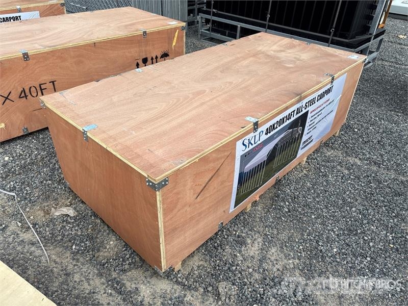 SKLP SK-SC40 20 ft x 40 ft Carport (Unused) Jeklene gradbene konstrukcije
