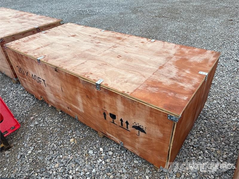  SKLP SK-SC40 20 ft x 40 ft 40 Ft x 20 Ft Carport ( Tērauda karkasa ēkas
