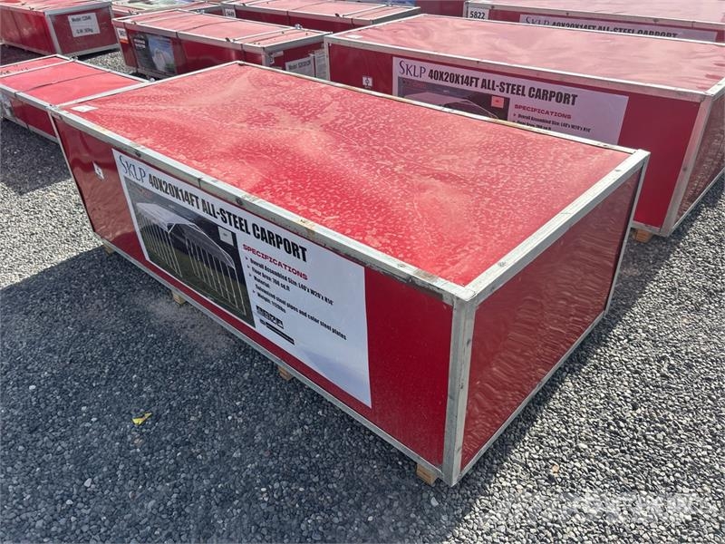 SKLP SK-SC40 20 ft x 40 ft Carport (Unused) Jeklene gradbene konstrukcije