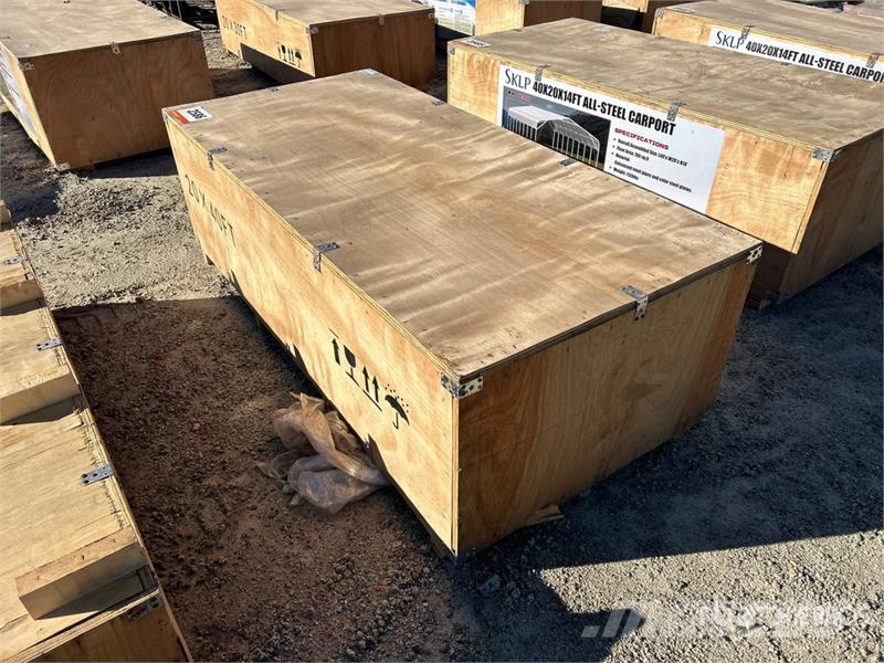  SKLP SK-SC40 20 ft x 40 ft All-Steel Carport (Unus Стальные каркасные здания