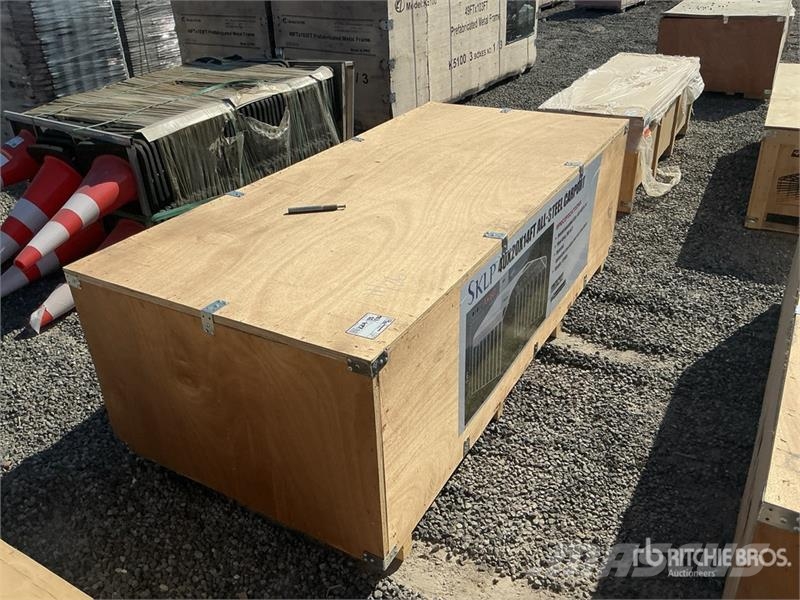 SKLP SK-SC40 20 ft x 40 ft All-Steel Carport (Unus Telai in acciaio