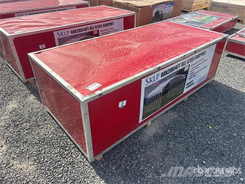 SKLP SK-SC40 20 ft x 40 ft Carport (Unused) Jeklene gradbene konstrukcije