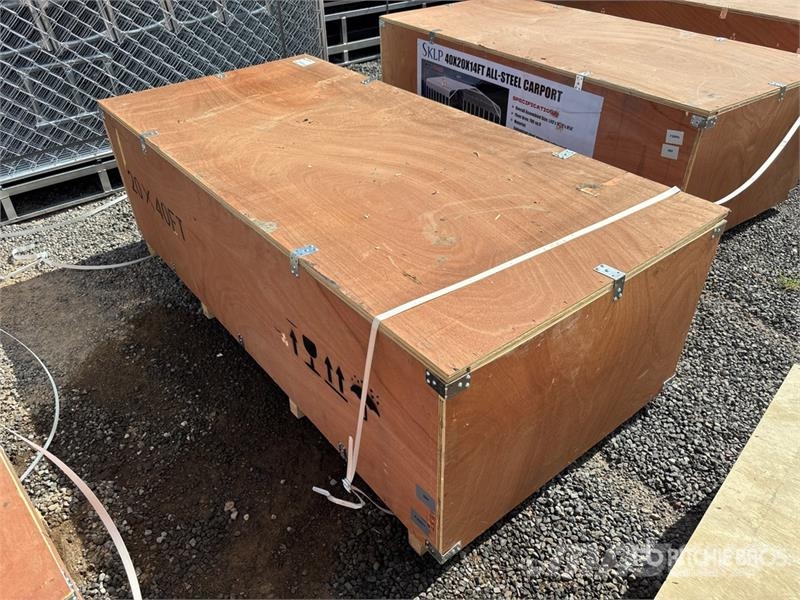  SKLP SK-SC40 20 ft x 40 ft Carport (Unused) Jeklene gradbene konstrukcije