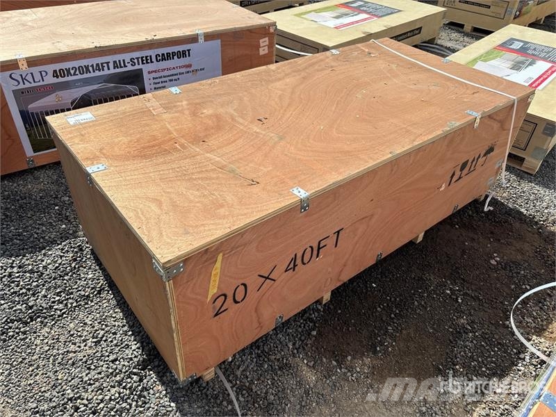  SKLP SK-SC40 20 ft x 40 ft Carport (Unused) Jeklene gradbene konstrukcije