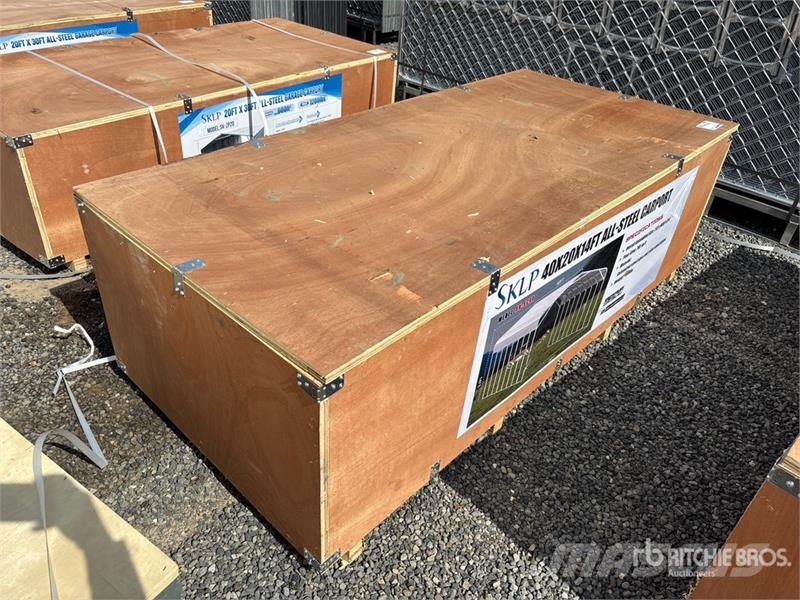  SKLP SK-SC40 20 ft x 40 ft Carport (Unused) Jeklene gradbene konstrukcije