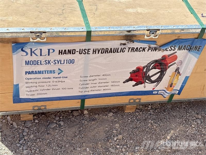 SKLP SK-SYLJ100 Hand-Use Hydraulic Track Pin Press Otros componentes