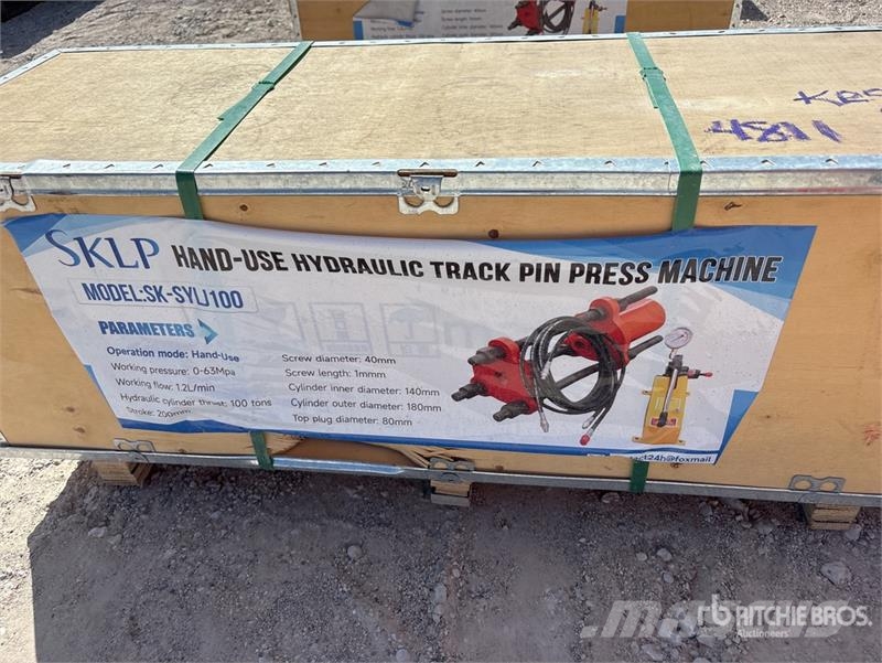 SKLP SK-SYLJ100 Hand-Use Hydraulic Track Pin Press Otros componentes