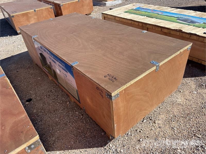  SKLP SK-ZP20 20 ft x 30 ft All-Steel Enclosed Carp المباني الإطار الصلب