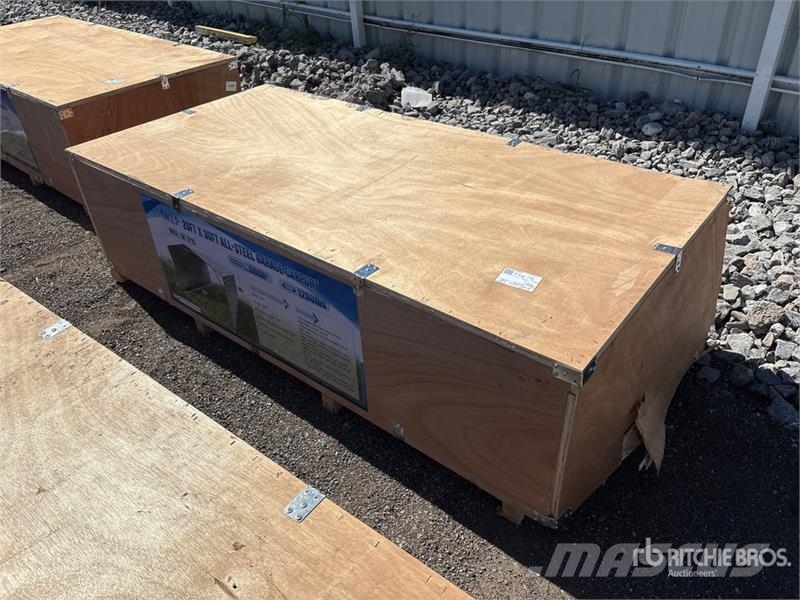  SKLP SK-ZP20 20 ft x 30 ft All-Steel Enclosed Carp Edificación de acero