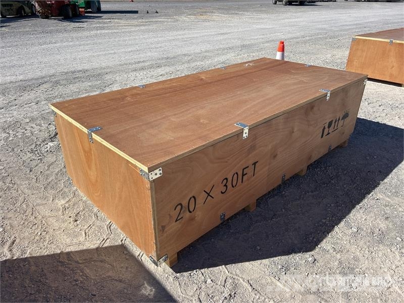 SKLP SK-ZP20 20 ft x 30 ft All-Steel Carport (Unus Stahlrahmenaufbauten